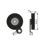 Spannrolle, Keilrippenriemen GATES T39060