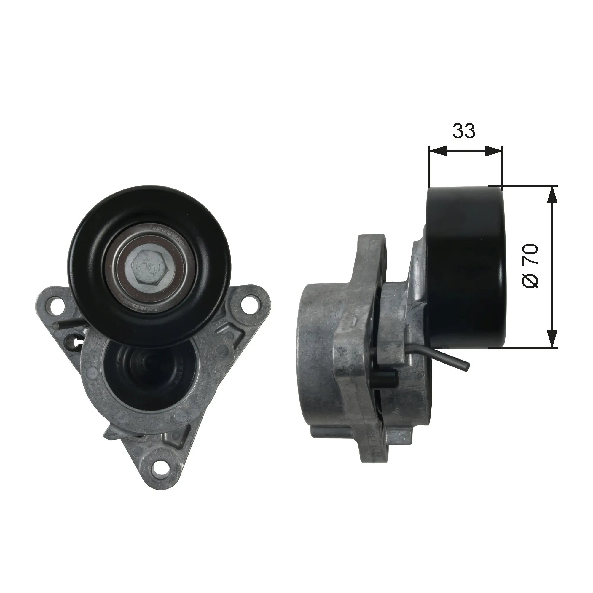 Riemenspanner, Keilrippenriemen GATES T39171