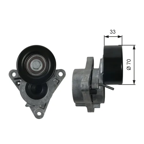 Riemenspanner, Keilrippenriemen GATES T39171 Bild Riemenspanner, Keilrippenriemen GATES T39171