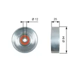 Spannrolle, Keilrippenriemen GATES T39178