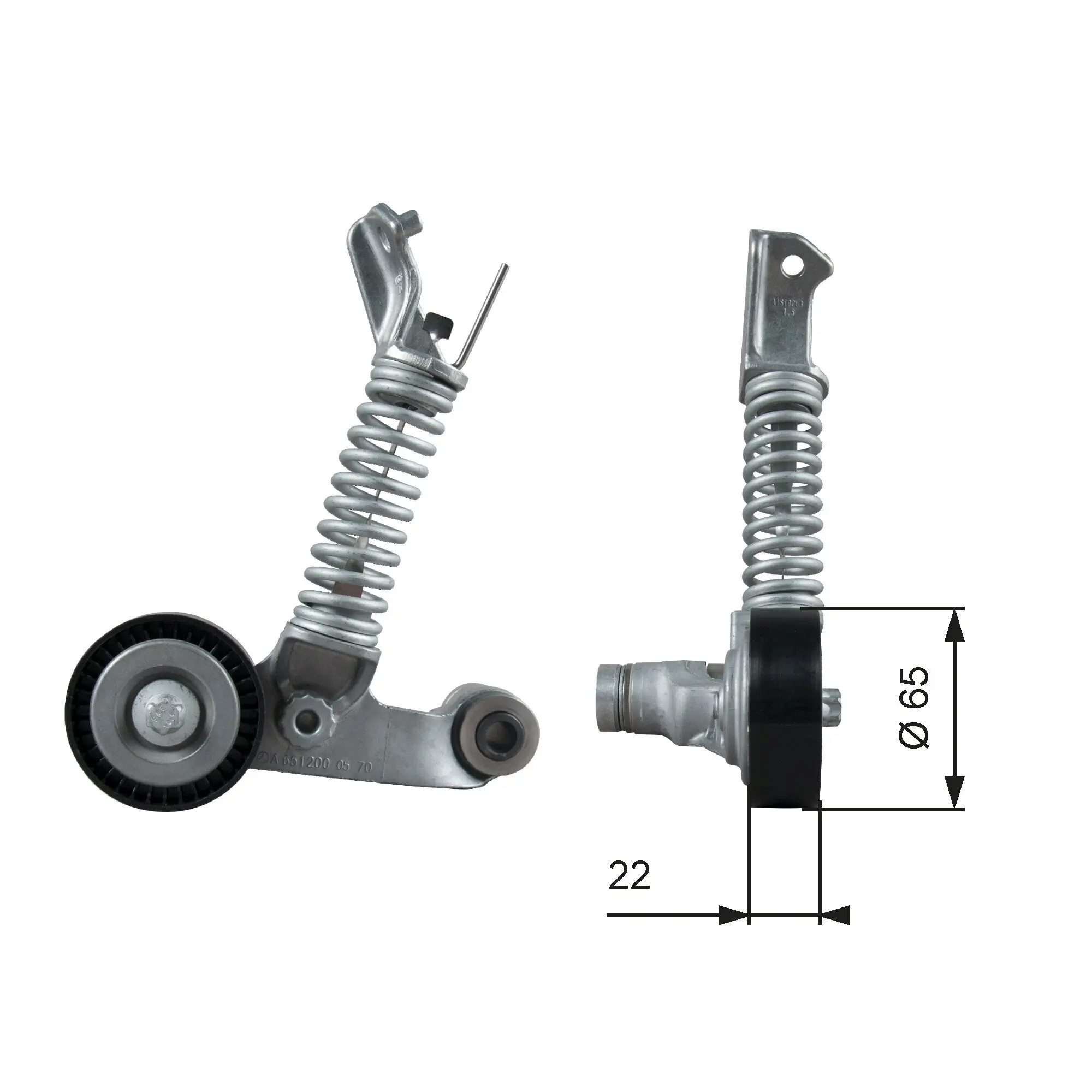 Riemenspanner, Keilrippenriemen GATES T39373