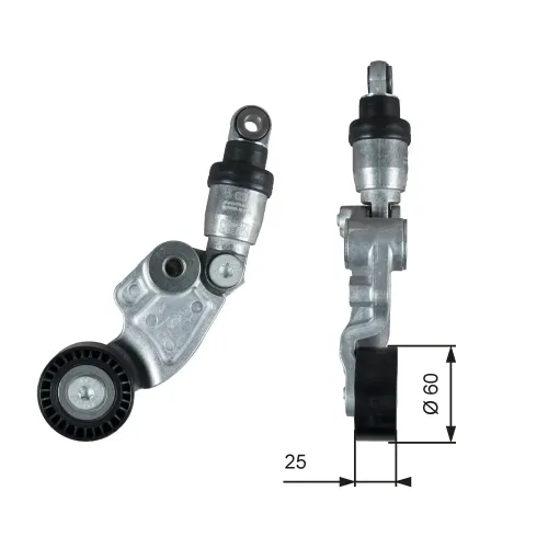 Riemenspanner, Keilrippenriemen GATES T39388 Bild Riemenspanner, Keilrippenriemen GATES T39388