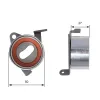 Spannrolle, Zahnriemen GATES T41004