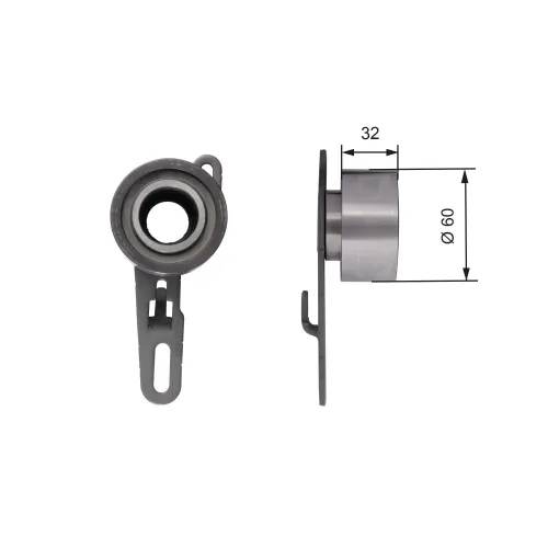 Spannrolle, Zahnriemen GATES T41150 Bild Spannrolle, Zahnriemen GATES T41150