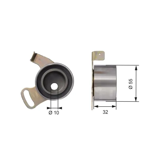 Spannrolle, Zahnriemen GATES T41168 Bild Spannrolle, Zahnriemen GATES T41168