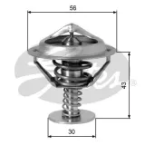 Thermostat, Kühlmittel GATES TH05382G1