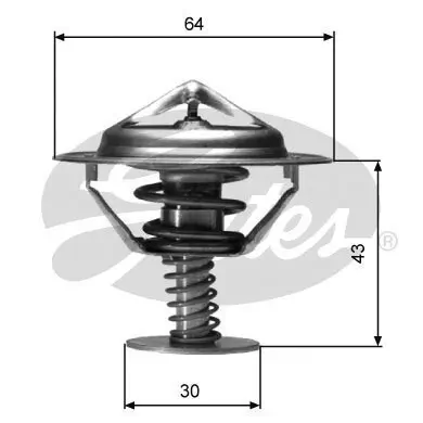 Thermostat, Kühlmittel GATES TH05982G1