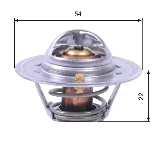 Thermostat, Kühlmittel GATES TH12888G1 Bild Thermostat, Kühlmittel GATES TH12888G1