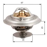 Thermostat, Kühlmittel GATES TH14387G1