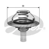 Thermostat, Kühlmittel GATES TH23085G1