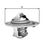 Thermostat, Kühlmittel GATES TH25982G1