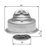 Thermostat, Kühlmittel GATES TH27592G1