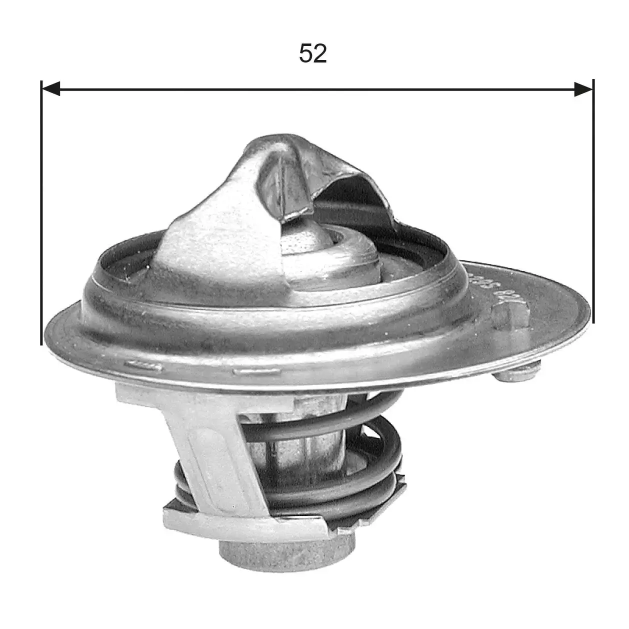 Thermostat, Kühlmittel GATES TH30188G1