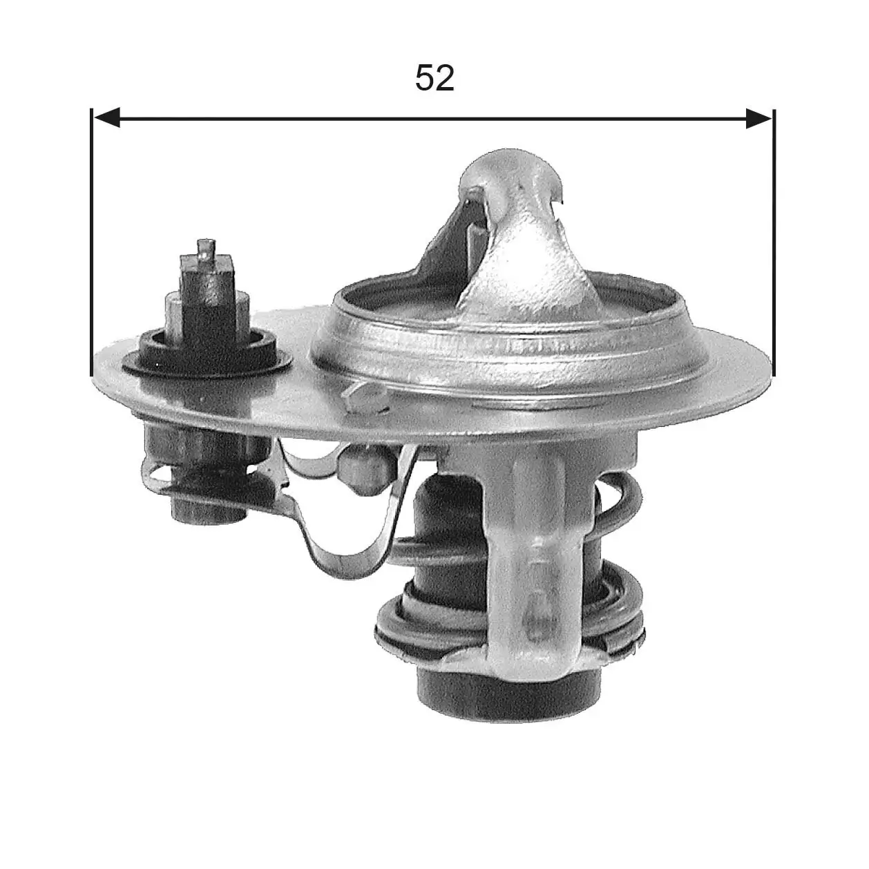 Thermostat, Kühlmittel GATES TH30688G1