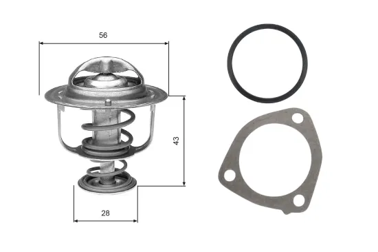 Thermostat, Kühlmittel GATES TH31276G1 Bild Thermostat, Kühlmittel GATES TH31276G1