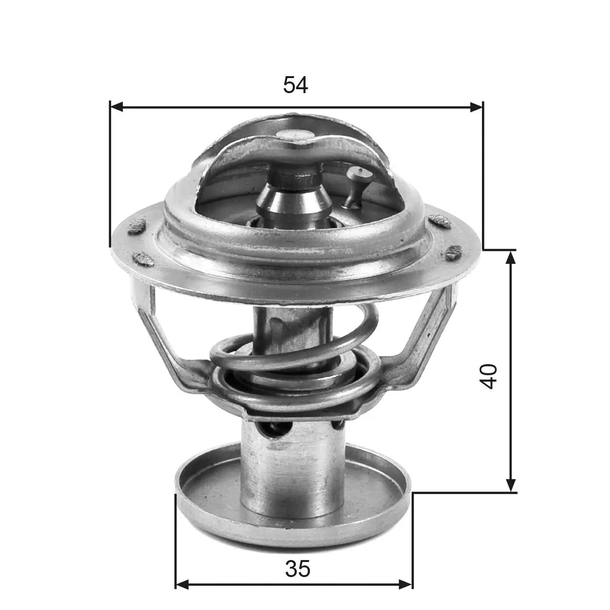 Thermostat, Kühlmittel GATES TH32387G1