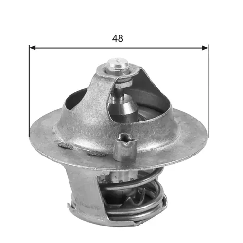 Thermostat, Kühlmittel GATES TH39374G1 Bild Thermostat, Kühlmittel GATES TH39374G1