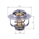 Thermostat, Kühlmittel GATES TH42589G1