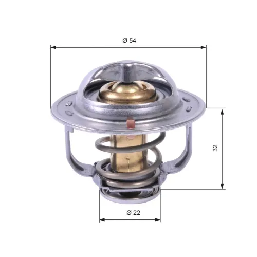 Thermostat, Kühlmittel GATES TH42589G1 Bild Thermostat, Kühlmittel GATES TH42589G1