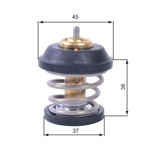 Thermostat, Kühlmittel GATES TH42995G1 Bild Thermostat, Kühlmittel GATES TH42995G1