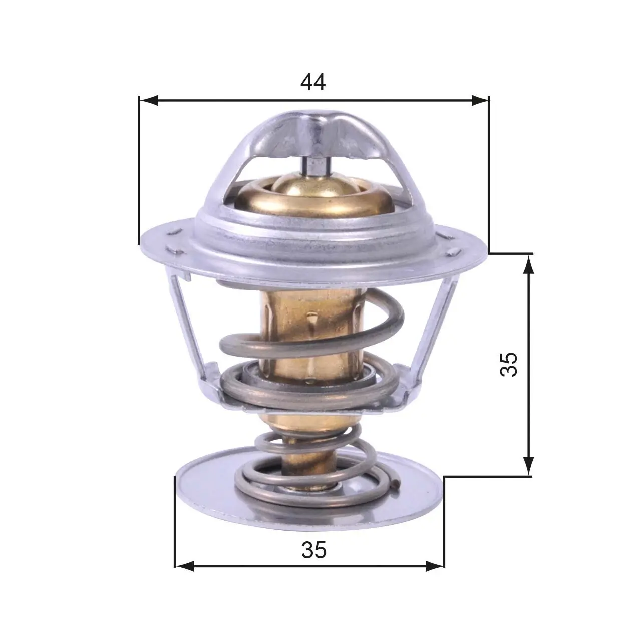 Thermostat, Kühlmittel GATES TH43688G1