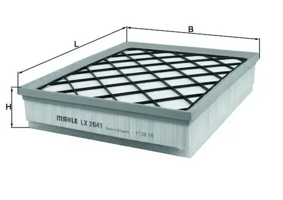 Luftfilter KNECHT LX 2641