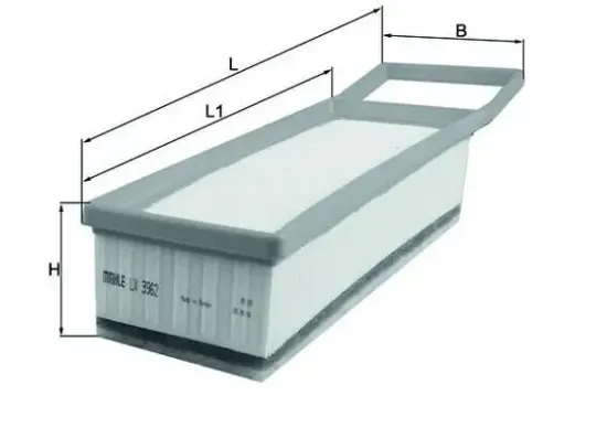 Filter, Innenraumluft KNECHT LAK 21 Bild Filter, Innenraumluft KNECHT LAK 21