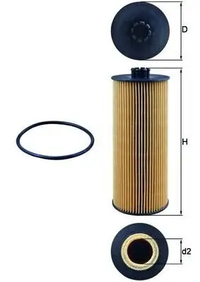 Luftfilter KNECHT LX 3955 KIT Bild Luftfilter KNECHT LX 3955 KIT