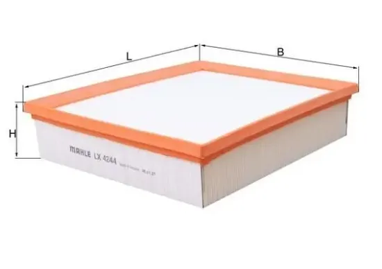 Luftfilter KNECHT LX 4244 Bild Luftfilter KNECHT LX 4244