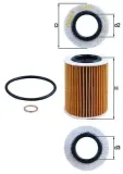 Ölfilter KNECHT OX 825D