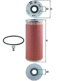 Ölfilter KNECHT OX 72D
