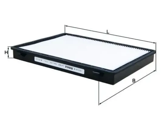 Filter, Innenraumluft KNECHT LA 421 Bild Filter, Innenraumluft KNECHT LA 421