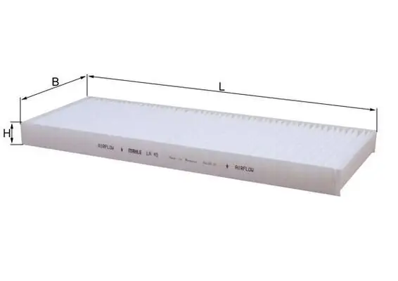 Filter, Innenraumluft KNECHT LA 45