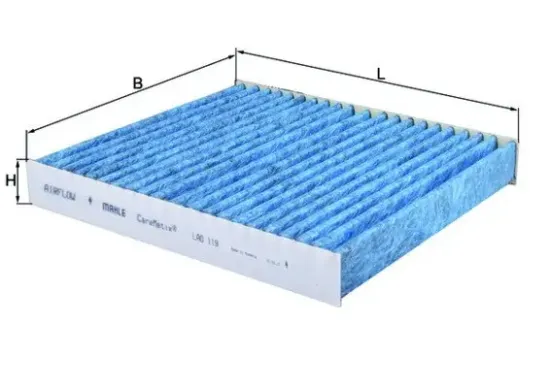 Filter, Innenraumluft KNECHT LAO 119 Bild Filter, Innenraumluft KNECHT LAO 119