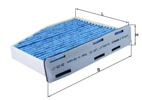 Filter, Innenraumluft KNECHT LAO 181 Bild Filter, Innenraumluft KNECHT LAO 181