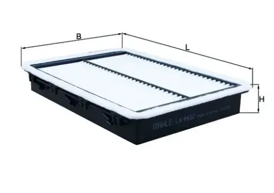 Luftfilter KNECHT LX 4432 Bild Luftfilter KNECHT LX 4432
