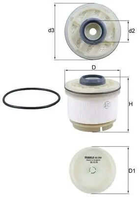Kraftstofffilter KNECHT KX 268D Bild Kraftstofffilter KNECHT KX 268D