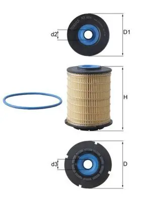Kraftstofffilter KNECHT KX 404D Bild Kraftstofffilter KNECHT KX 404D