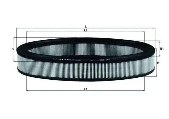 Luftfilter KNECHT LX 716 Bild Luftfilter KNECHT LX 716