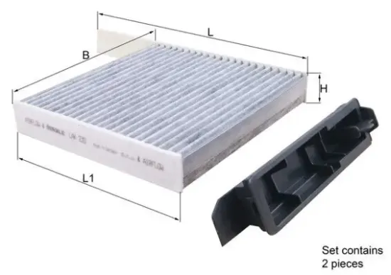 Filter, Innenraumluft KNECHT LAK 230 Bild Filter, Innenraumluft KNECHT LAK 230