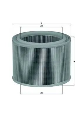 Luftfilter KNECHT LX 486 Bild Luftfilter KNECHT LX 486