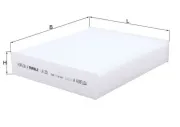 Filter, Innenraumluft KNECHT LA 251