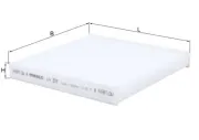 Filter, Innenraumluft KNECHT LA 359