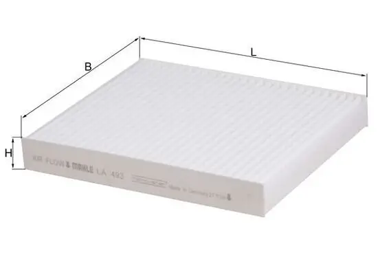 Filter, Innenraumluft KNECHT LA 493