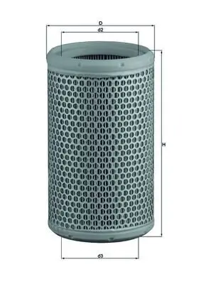 Luftfilter KNECHT LX 290 Bild Luftfilter KNECHT LX 290
