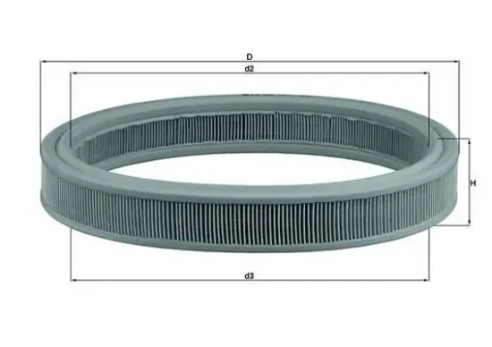 Luftfilter KNECHT LX 332 Bild Luftfilter KNECHT LX 332