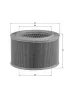 Luftfilter KNECHT LX 446 Bild Luftfilter KNECHT LX 446