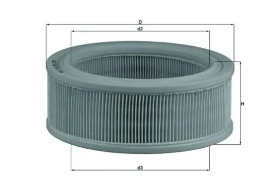 Luftfilter KNECHT LX 140 Bild Luftfilter KNECHT LX 140