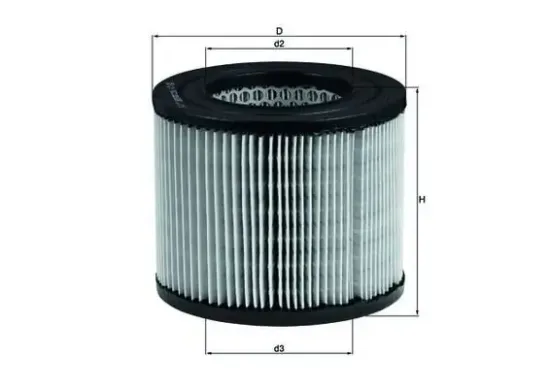 Luftfilter KNECHT LX 2843 Bild Luftfilter KNECHT LX 2843