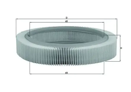 Luftfilter KNECHT LX 209 Bild Luftfilter KNECHT LX 209